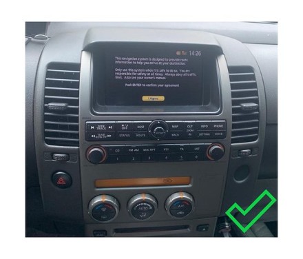 Штатная магнитола Nissan Pathfinder (04-14) под рамку 9 дюймов Winca S400 с SIM 4G + HI-FI с DSP + Carplay 5 1