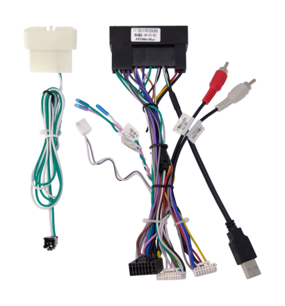 Комплект проводов для установки магнитолы в Hyundai IX35 2014-2015, Cerato 2013-2015 (основ, ант, CAN)