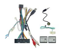 Комплект проводов для установки магнитолы в Hyundai IX35 2014-2015, Cerato 2013-2015 (основ, ант, CAN)