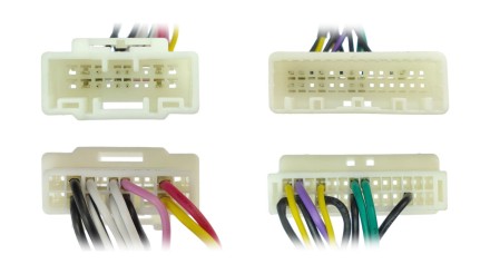 Комплект проводов для установки магнитолы в Mazda 2015+ высокие комплектации (основной, антенна, CAN) BNR