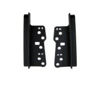 Рамка переходная 2din Toyota Универсальная, вставки, черные Рамка переходная 2din Toyota Универсальная, вставки, черные