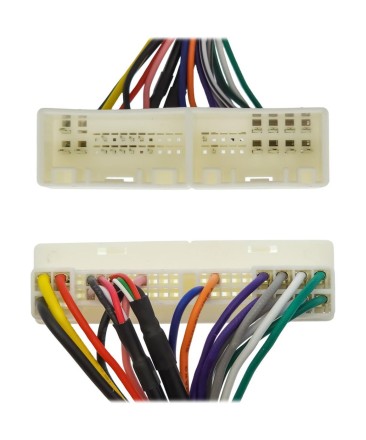 Комплект проводов для установки магнитолы в Hyundai, Kia 2010+ (основной, USB, AUX)