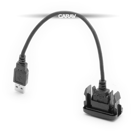 Штатная USB-заглушка-удлинитель / 0,2 м / 1 порт / TOYOTA-LEXUS