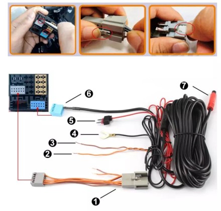 Видеокамера SPD-161 Volkswagen Passat (12+), Skoda Rapid
