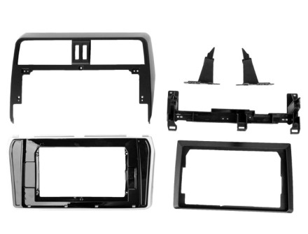 Рамка переходная TOYOTA Land Cruiser Prado (150) (17+) для дисплея 10 дюймов