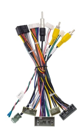 Комплект проводов для установки магнитолы в Honda CR-V 2015 - 2018 (основной, антенна, CAN, USB) тип B