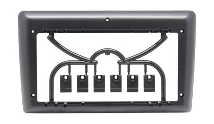 Рамка для установки головных устройств, 9 дюймового дисплея в посадочное место 2DIN (173 x 98 или 178 x 102 мм) универсальная