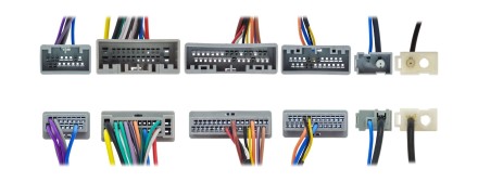 Комплект проводов для установки магнитолы в Honda Civic, CR-V 2017+ (основ., CAN, AMP) авто с лев. рулем