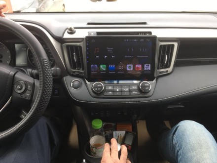 Магнитола на Андроид для Toyota RAV4 (2013+) COMPASS TSN-2K, 4G, DSP, CarPlay
