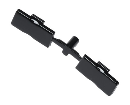 Рамка для переноса бортового компьютера вниз в Opel Astra (H) 2004 — 2010 черная