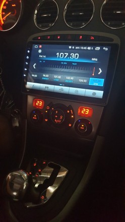 Магнитола на Андроид для Peugeot 308 (2007-2014), 408 (2012+) Winca S400 R SIM 4G сер/черн