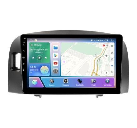 Магнитола для Hyundai Sonata 2001-2012 (EF) Compas S400 (Топ класс)