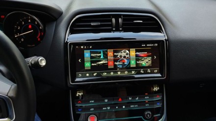 Монитор Android для Jaguar XE/F-Pace 2016-2019