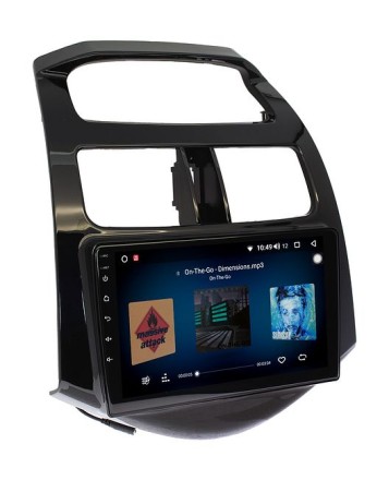 Магнитола для Chevrolet Spark M300 2009-2015 Compas S300 (Средний класс) с 2K экраном 