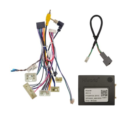 Комплект проводов для установки магнитолы в Subaru XV, Impreza 2017 - 2019, Forester 2019+ (лев руль) HW