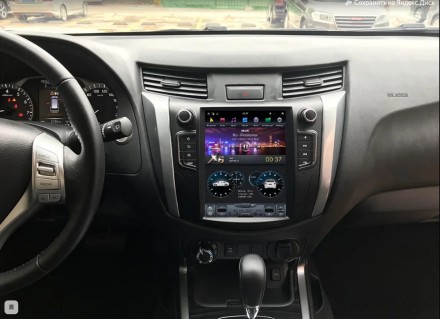 Головное устройство для Nissan Navara (Frontier) 4, D23 (2014-2020) Tesla-Style