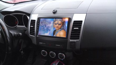 Магнитола на Андроид для Mitsubishi Mitsubishi Outlander XL, Citroen C-Crosser, Peugeot 4007 Winca S400 с 2K экраном SIM 4G