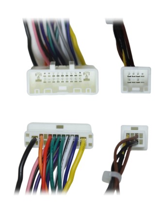 Комплект проводов для установки магнитол в Subaru 2008+ (основной, антенна, CAM)