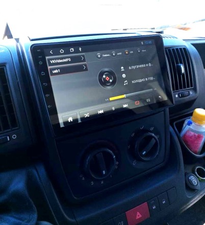 Штатная магнитола CITROEN Jumper, Relay 2006+ / PEUGEOT Boxer 2006+ / FIAT Ducato 2006+ Compass TS 2(3)-32ГБ под рамку 9 дюймов с SIM 4G + HI-FI с DSP + Carplay