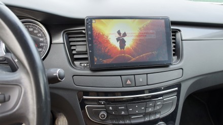 Магнитола на Андроид для Peugeot 508 (2012+) compass S400 9 дюймов SIM 4G SPLIT