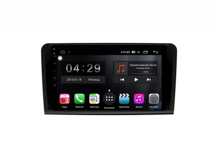 Магнитола на Андроид для Mercedes-Benz ML W164 (2005-2011), GL X164 (2006-2012) Winca S400 R SIM 4G