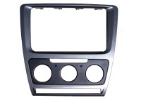 Рамка переходная 2din Skoda Octavia 10+ Конд Графит