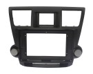 Рамка переходная TOYOTA Highlander (08-13), Kluger (08-14) для дисплея 10 дюймов с механическими крутилками ТИП 1