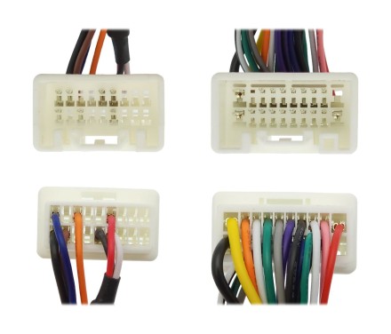 Комплект проводов для установки в Mitsubishi 2007 + (основной, CAN, AMP) с регулировкой усилителя