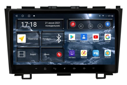Головное устройство Honda CR-V III (2006-2012) 9 дюймов RedPower 71009