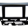 Рамка переходная 2din Mitsubishi Lancer Х (2010+), черная