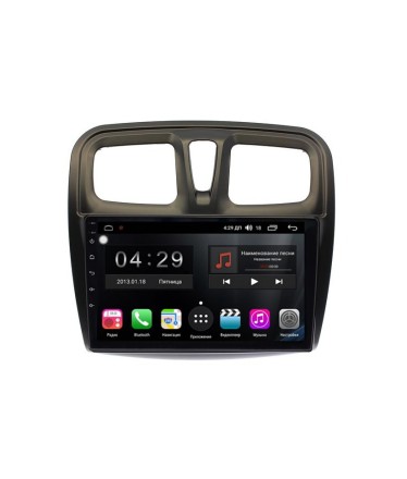 Магнитола на Андроид для Renault Sandero/Logan (2014+) Winca S400 SIM 4G