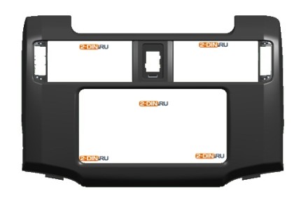 Рамка переходная 2din Toyota 4Runner 12+ 