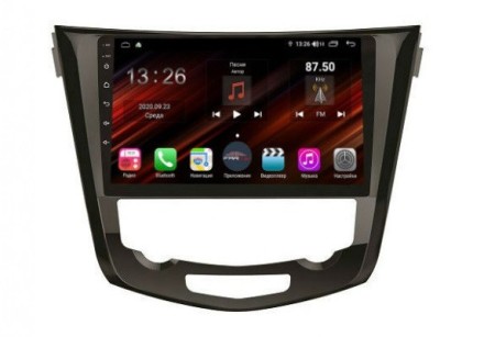 Магнитола на Андроид для Nissan Qashqai, X-Trail (14+) с Климат-контролем Winca S400 с 2K экраном SIM 4G