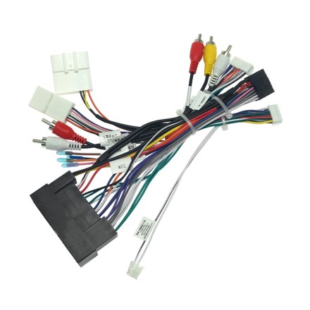 Комплект проводов для установки в Hyundai Sonata 9 2015+ (основной, антенна, CAN, USB, CAM 24pin, AMP)