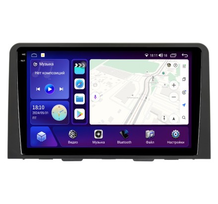 Магнитола для Hyundai Staria 2021+ (монохром) Compas S300 (Средний класс) с 2K экраном