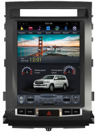 Головное устройство Toyota Land Cruiser 200 (2007-2015) Tesla-Style для комплектаций без штатного экрана