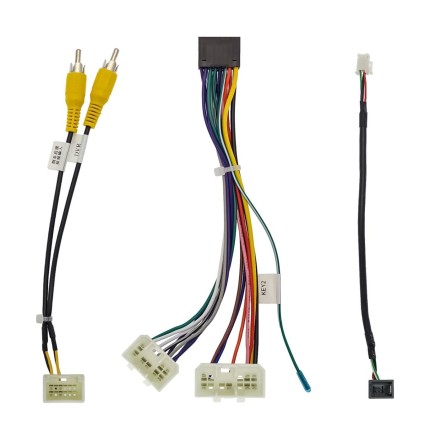 Комплект проводов для установки магнитолы в Geely EC7 2009 - 2017 (основной, CAM, USB)