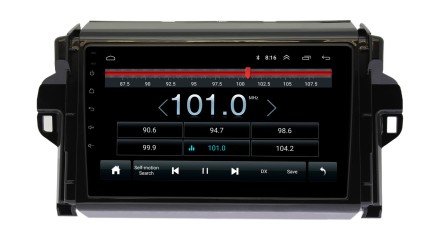 Головное устройство 9 дюймов Toyota 230х130мм Corolla (16-19) и др. Redpower 710 серии