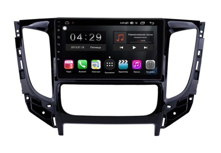Магнитола на Андроид для Mitsubishi Pajero Sport 3 с МКПП, L200 (2017-2020) Winca S400 R SIM 4G