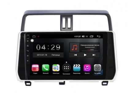 Магнитола на Андроид для Toyota Land Cruiser Prado 150 (17+) Winca S400 R SIM 4G